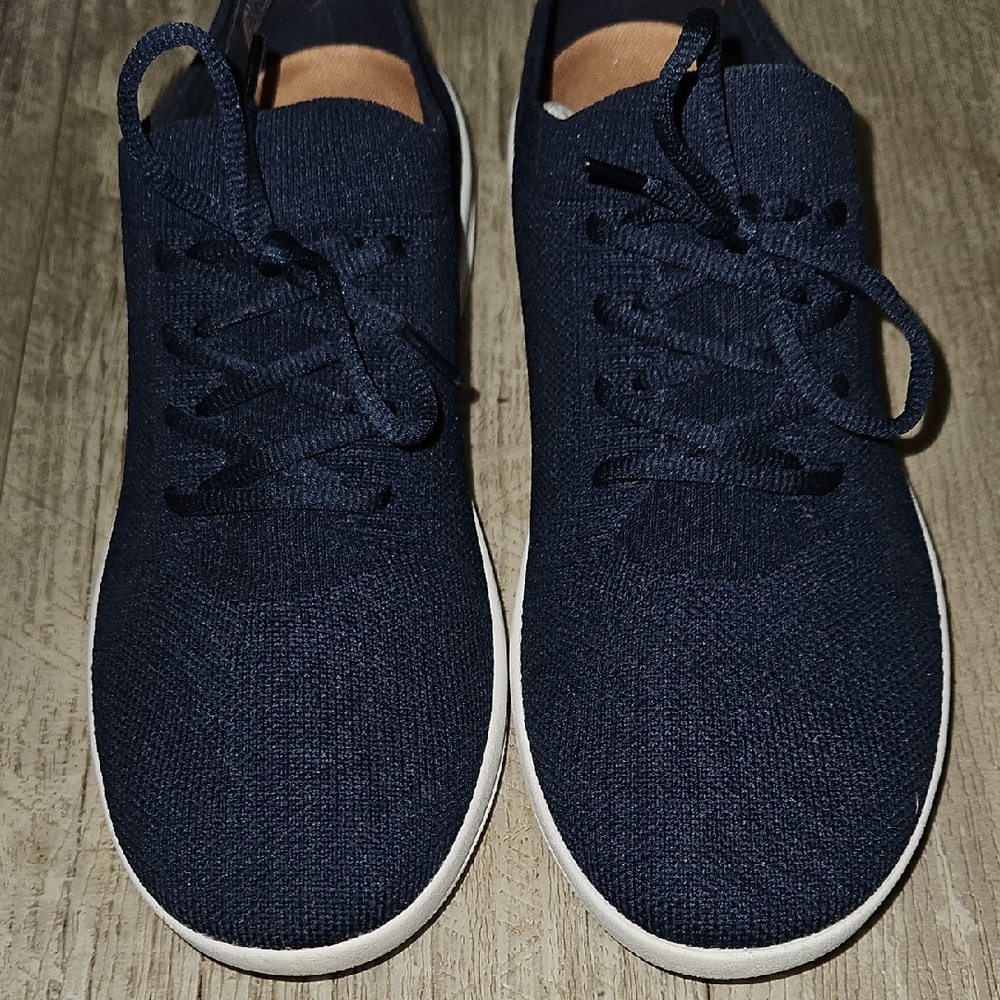 Fitflop Dark Blue Knit Sneakers - Picture 2 of 7